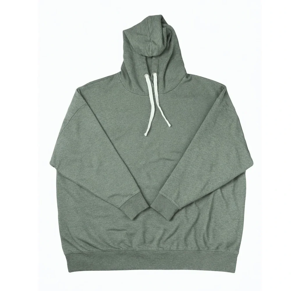 Buffalo David Bitton Hoodie 2X‎ Olive Green Pullover Sweatshirt Casual Mens
